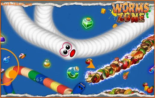 Worm Snake Zone: wormzone.io screenshot