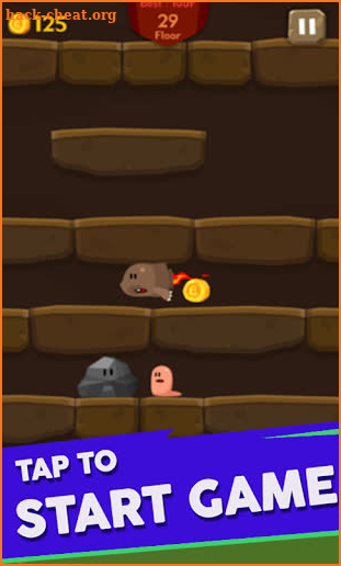 Worm Zone Jump Adventures Game screenshot