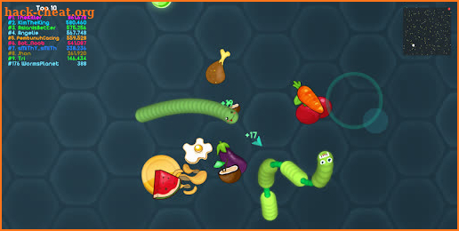 Worms Planet screenshot
