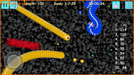 Worms Zone Battle 2020 screenshot