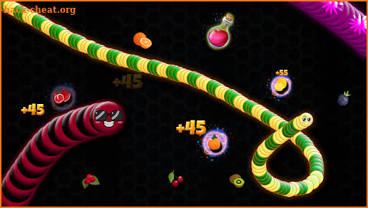 Worms.io – Snake Battle screenshot