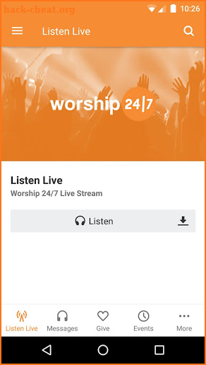 Worship 24/7 screenshot