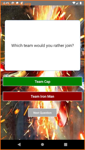 Would you Rather? Avengers screenshot