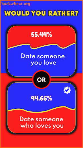 Would You Rather - Dirty Game screenshot