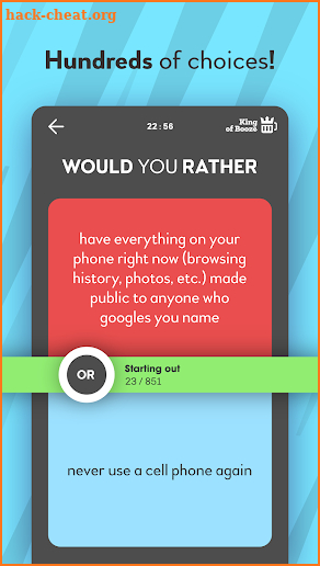Would you Rather? - Either Game screenshot