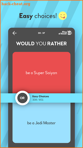 Would you Rather? - Either Game screenshot