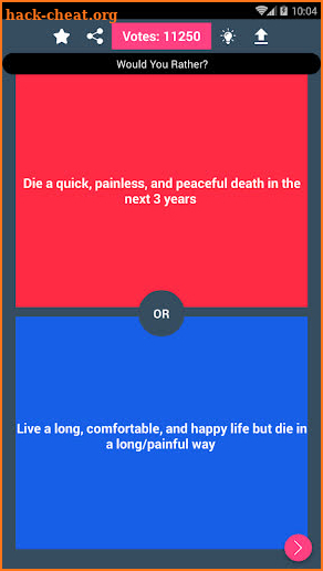 Would You Rather? - Hard Questions screenshot