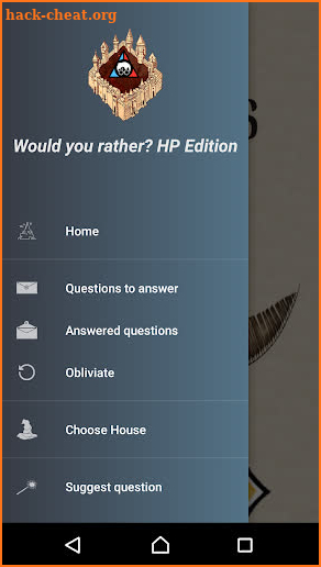 Would you rather? Harry Potter screenshot