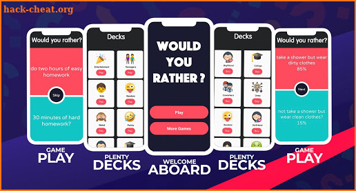 Would You Rather ? - Party Game screenshot