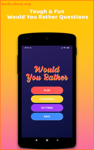 Would You Rather? The Game screenshot