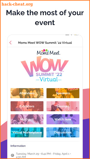 WOW Events by Moms Meet & KIWI screenshot