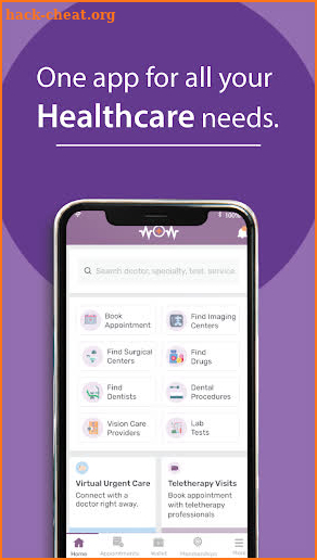 WoW Health screenshot