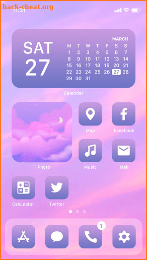 Wow Lavender Light Theme screenshot
