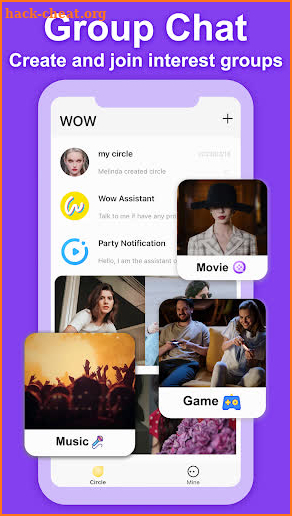 WOW -Make Friends , Houseparty screenshot