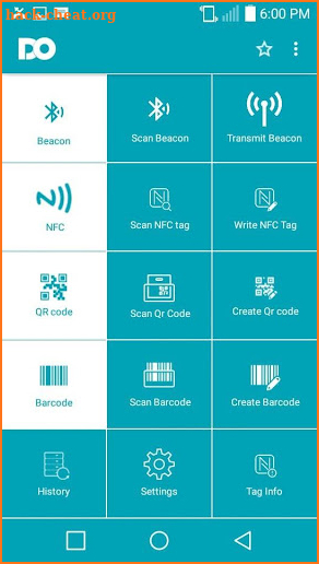 WOW Scanner [ BAR-CODE, QR-CODE, NFC, BLE-BEACON ] screenshot