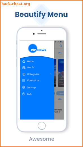 WP News - WordPress to Android screenshot