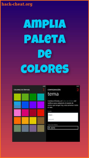 WP Plus 2019 Chat De Colores Rosado Azul Guia screenshot