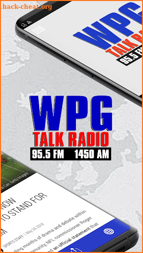 WPG Talk Radio 95.5 (WPGG) screenshot