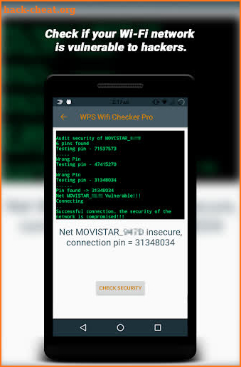 WPS Wifi Checker Pro screenshot