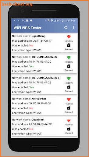 WPS WPA Tester — WiFi WPS Connect, Recovery screenshot