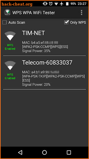 WPS WPA WiFi Tester (No Root) screenshot