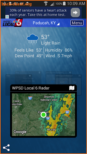 WPSD Radar screenshot