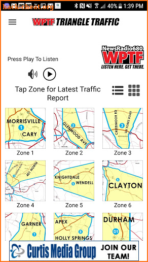 WPTF Triangle Traffic screenshot