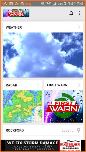 WQRF WTVO Weather MyStateline screenshot