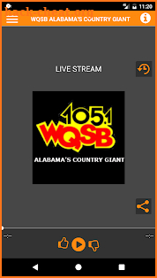 WQSB Radio screenshot