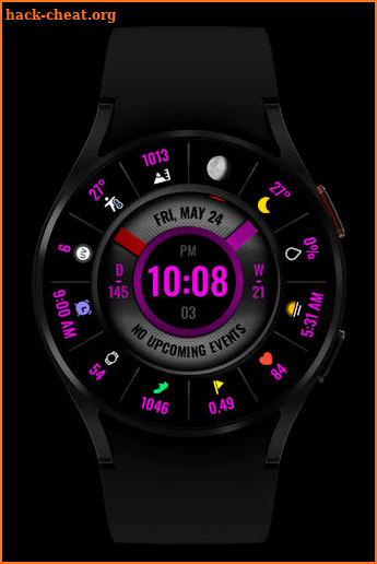 WR 021 Hybrid Watch Face screenshot