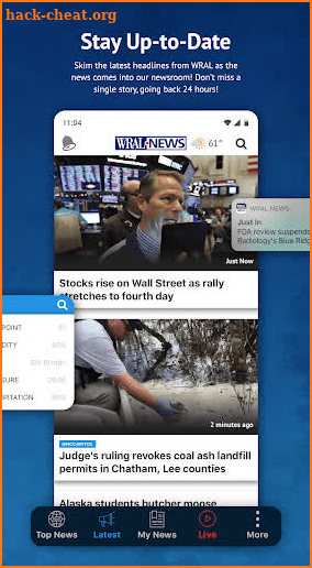 WRAL News App screenshot