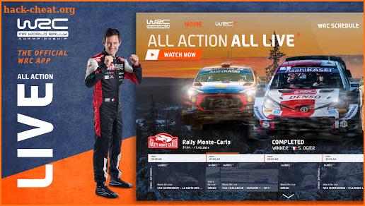 WRC Android TV screenshot