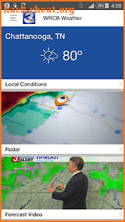 WRCB Radar screenshot