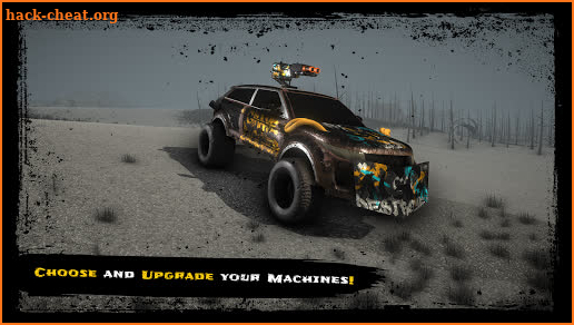 Wrecked Cars: Post-Apo War with Guns, Cross Battle screenshot