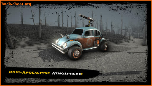 Wrecked Cars: Post-Apo War with Guns, Cross Battle screenshot