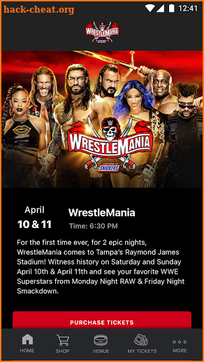 WrestleMania Live screenshot