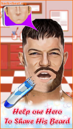 Wrestling Beard Salon screenshot