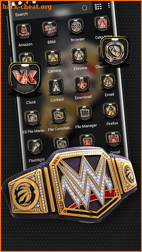 Wrestling Belt Theme screenshot