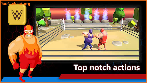 Wrestling bodybuilder fight screenshot
