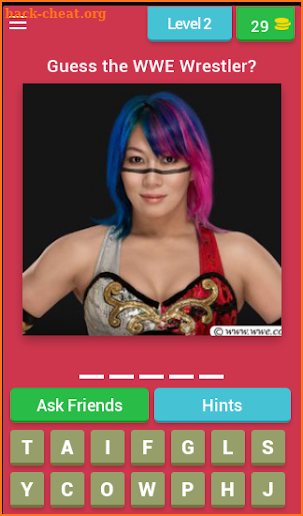 Wrestling Divas Quiz screenshot