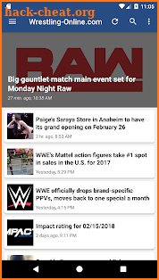 Wrestling-Online.com screenshot