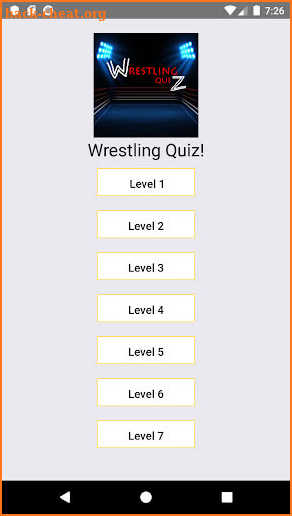 Wrestling Quiz 2019 screenshot