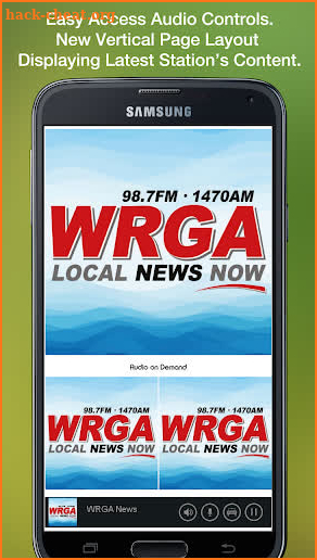 WRGA News screenshot