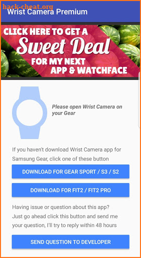 Wrist Camera screenshot