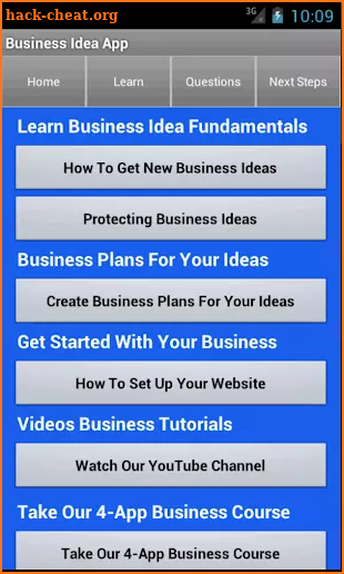 Write A Business Plan & Business Start Tutorials screenshot