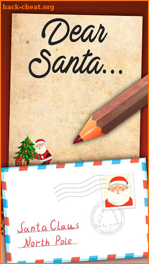 Write a letter to Santa Claus - Gift list screenshot
