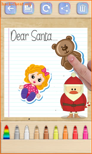 Write a Letter to Santa – Create Christmas Cards screenshot