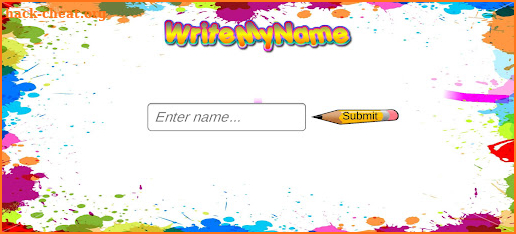 Write My Name screenshot