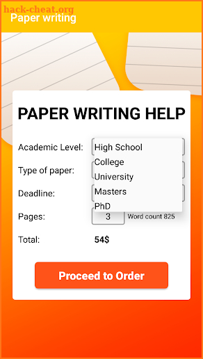 Write My Paper Online screenshot