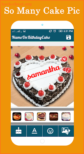 Write Name On Cake Birthday screenshot
